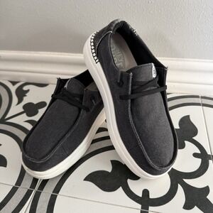 Hey Dude‎ Wendy Rise Womens Size US 5 / EU 36 Black